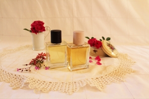 Fotografické kompozice pro výrobce parfémů